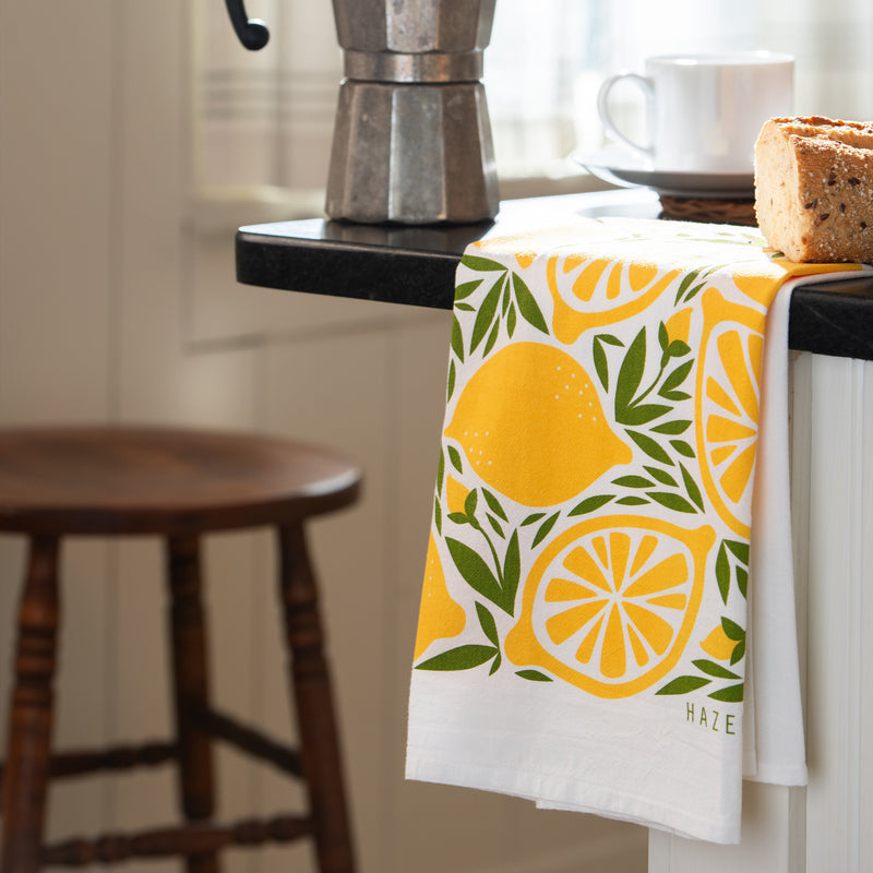 HAZELMADE | Lemon Tea Towel