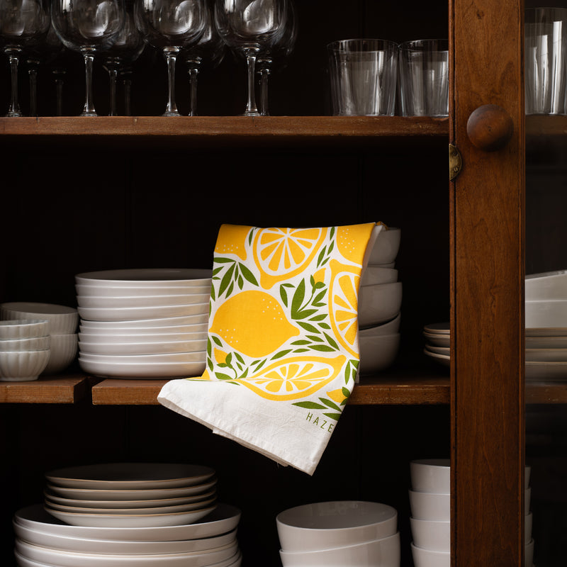 HAZELMADE | Lemon Tea Towel