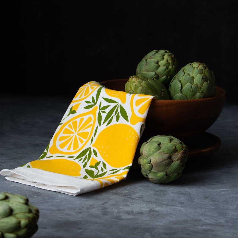 HAZELMADE | Lemon Tea Towel