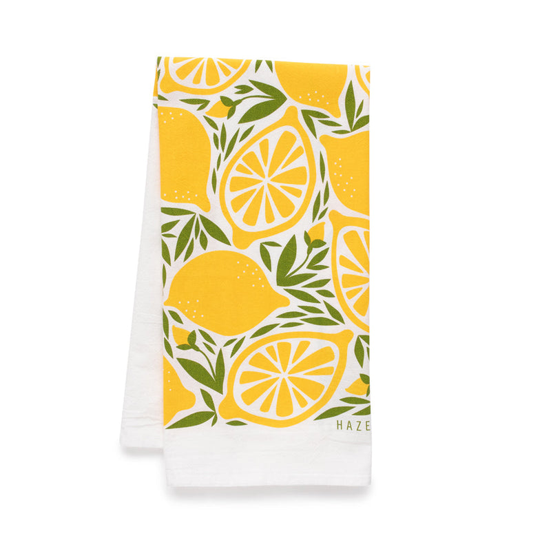 HAZELMADE | Lemon Tea Towel