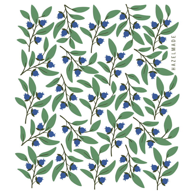 HAZELMADE | Blueberries Tea Towel