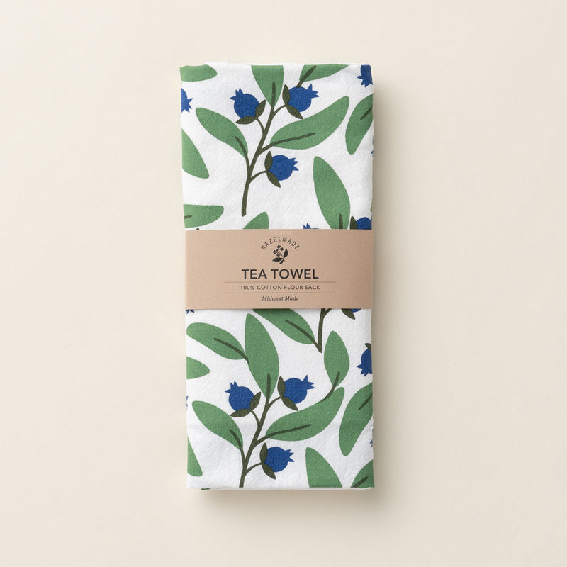 HAZELMADE | Blueberries Tea Towel