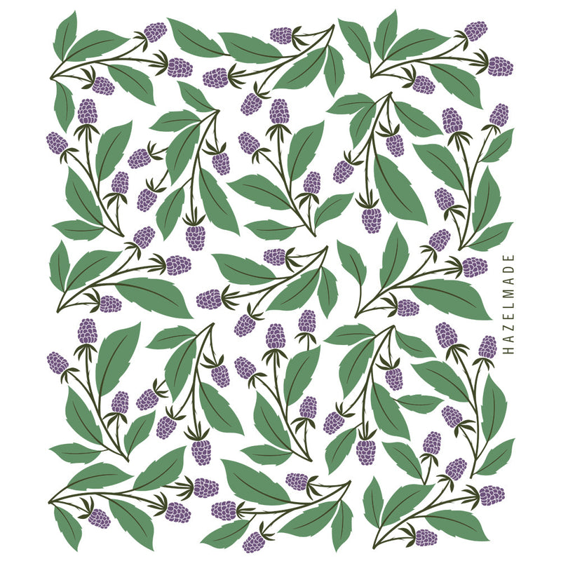 HAZELMADE | Blackberries Tea Towel