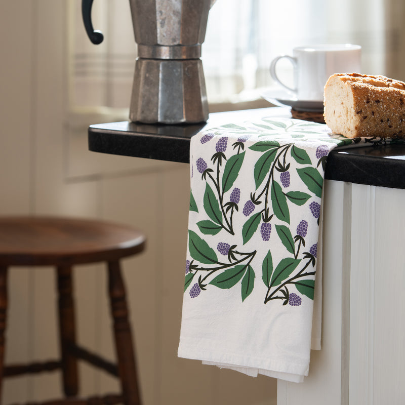 HAZELMADE | Blackberries Tea Towel