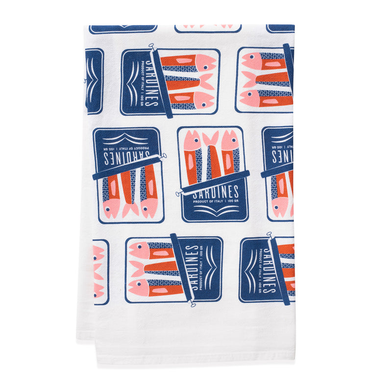 HAZELMADE | Sardines Tea Towel