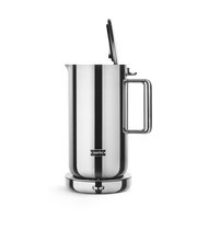 Aarke | Stainless Steel Kettle: Sleek, modern design with a perfectly rounded base, ideal for efficient water heating. Durable stainless steel construction, minimizing plastic use.