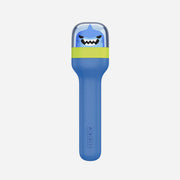 Zoku | Kids Pocket Utensils - Shark set includes a fork, spoon, and knife in a compact travel case, ideal for kids' lunchboxes.