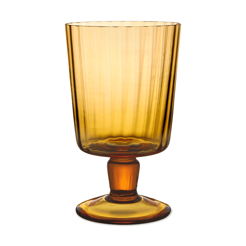 Match | Lando Goblet, Rose Quartz, Pleated