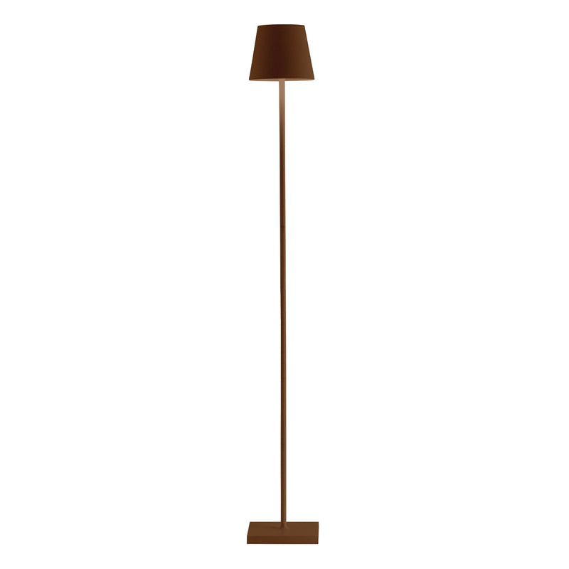 Zafferano America | Poldina Pro L Floor Lamp, Rust