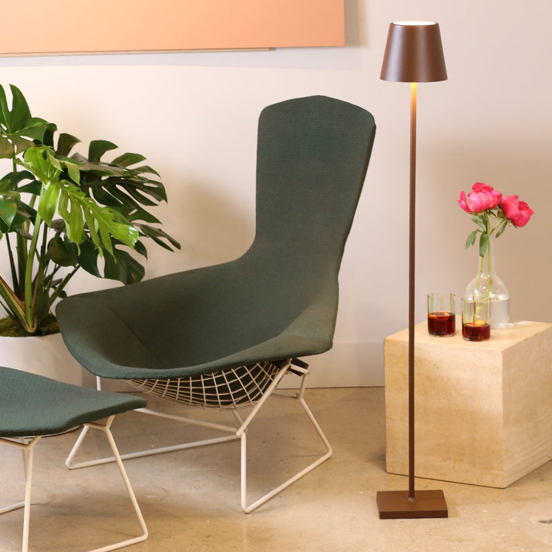 Zafferano America | Poldina Pro L Floor Lamp, Rust