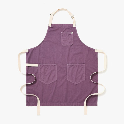 Hedley & Bennett Essential Apron, Lavender Purple — front view