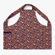 Hedley & Bennett Liberty Smock Apron, Betsy Meadow Navy — front view