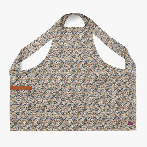 Hedley & Bennett Liberty Smock Apron, Poppy & Daisy — front view