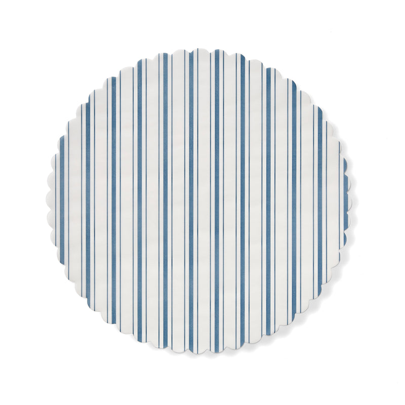 Plate & Pattern | Sandy Stripes Original Flat Plate Liners