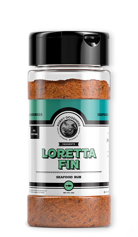 Porky Goodness | Loretta Fin Seafood Rub