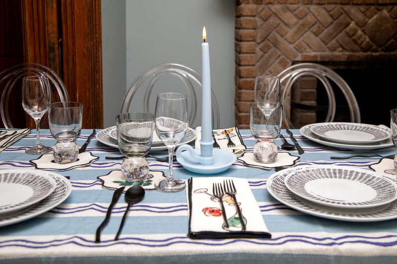 Misette | The Forme Wax Candlestick, Camel