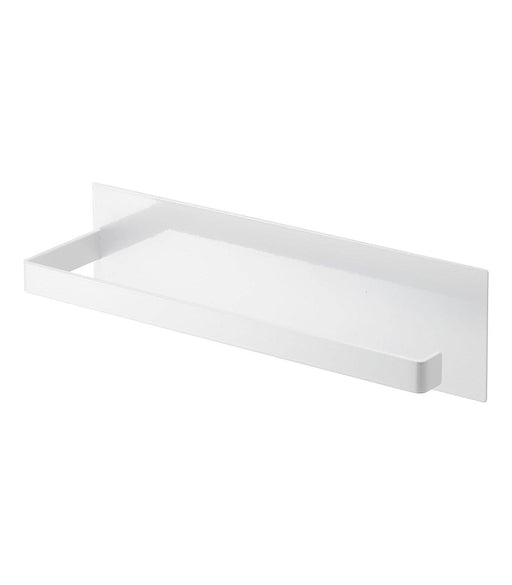 Yamazaki Home | Magnetic Steel Paper Towel Holder - Black, designed for easy fridge attachment, saving countertop space for busy home cooks.