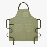 Hedley & Bennett Essential Apron, Matcha Green — front view