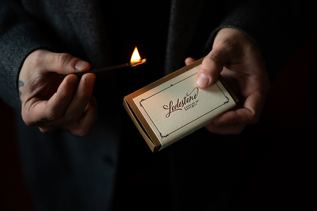Lodestone Candles | Violet & Moss Candle