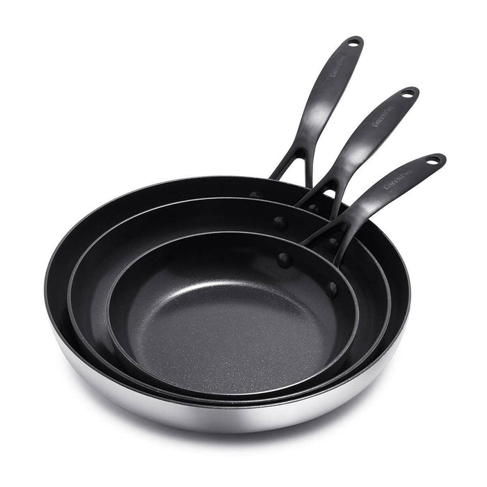 GreenPan | Venice Pro Noir Ceramic Nonstick Frypans.