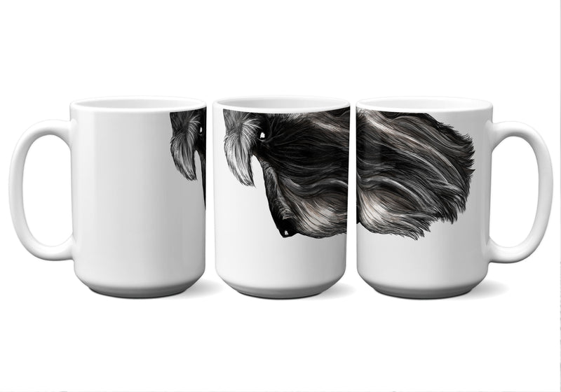 American Brand Studio | Schnauzer Snout Mug - 11 oz