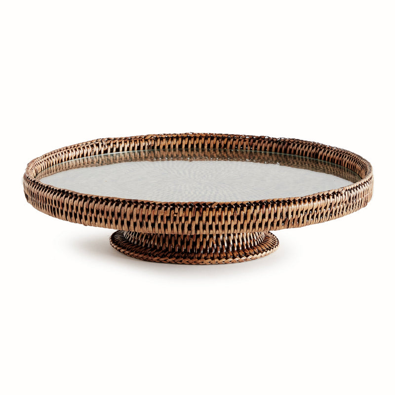 Napa Home & Garden | Burma Rattan Serving Stand, Brown