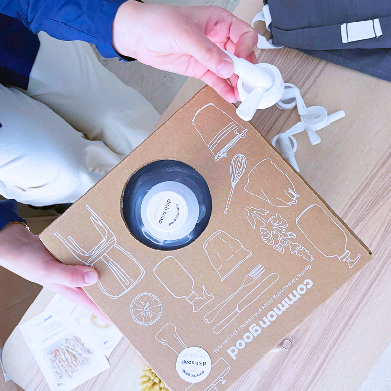 Common Good | Dish Soap 2.5 Gallon Refill Box, Bergamot