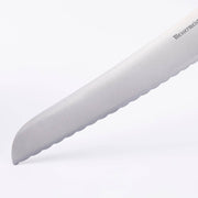 Messermeister | Oliva Elite Reverse Scalloped Utility Knife, 6 inches, featuring a serrated stainless-steel blade for effortless slicing, ideal for citrus and sandwiches.