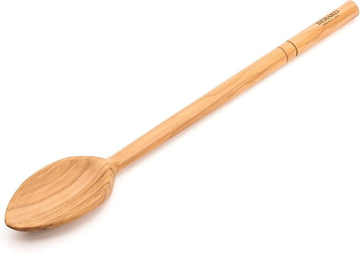 Berard | Olivewood Spoons - Cook's Spoon 12 Inches, handmade from a single olive wood piece, showcasing unique craftsmanship and natural charm for home chefs.