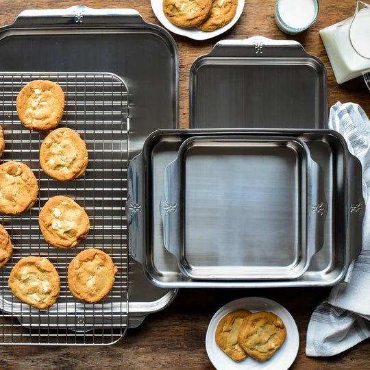 Hestan | Oven Bond Tri-Ply Bakeware, Rectangular Baker