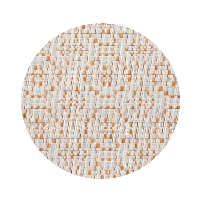 Chilewich | Overshot Rectangle Placemats - Paprika