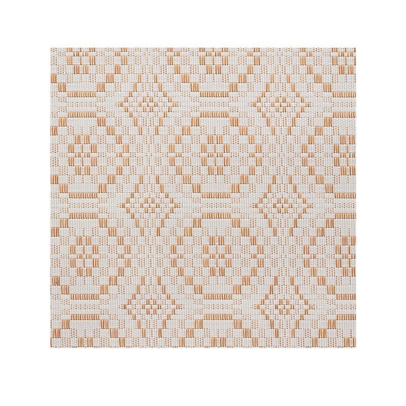 Chilewich | Overshot Rectangle Placemats - Paprika