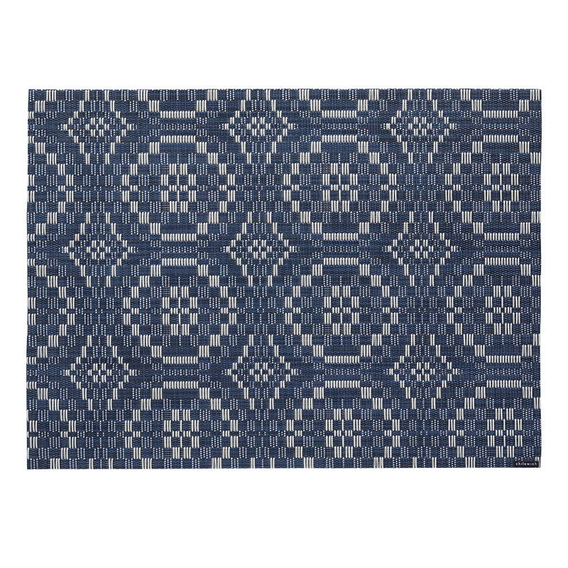 Chilewich | Overshot Rectangle Placemats - Paprika