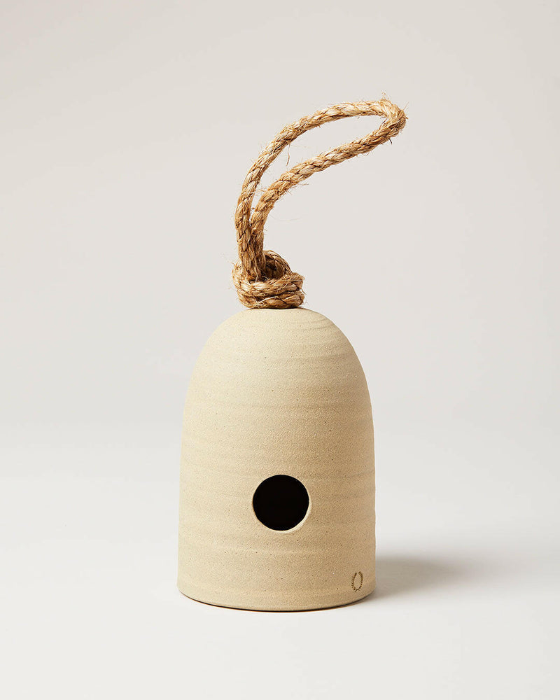 Farmhouse Pottery | Fieldstone Hanging Bird Shelter.