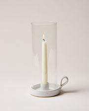 Farmhouse Pottery Silo Taper Hurricane - studio photograph