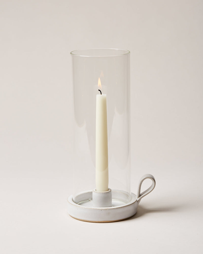 Farmhouse Pottery Silo Taper Hurricane - studio photograph