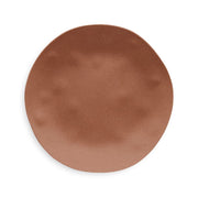 TarHong | Planta Matte Dinner Plate - Terracotta: Set of 6, 10.5 durable plates with organic edges, ideal for stylish indoor or outdoor dining, crafted from bamboo and cornstarch.