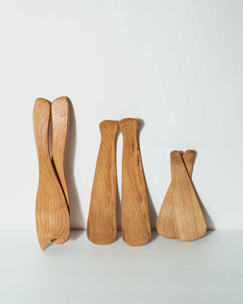 Peterman's Boards and Bowls | Cherry Salad Tossers (11.5" Pair)