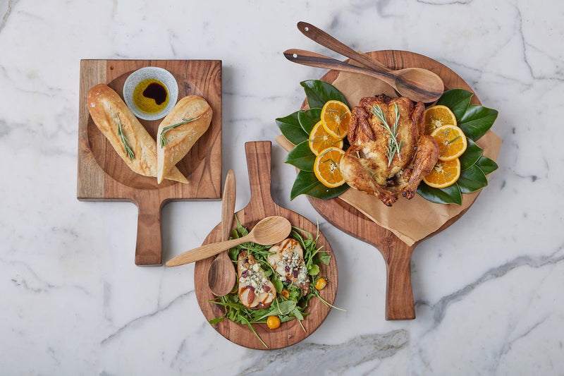 etú HOME | Italian Cutting Board Bowl, Large