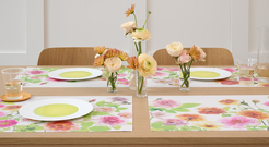 Chilewich | Mini Basketweave Round Placemat, Cinnamon