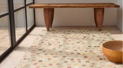 Chilewich | Basketweave Rectangle Placemats - Khaki - 14" x 19"