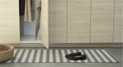 Chilewich | Mini Basketweave Round Placemat, Cinnamon