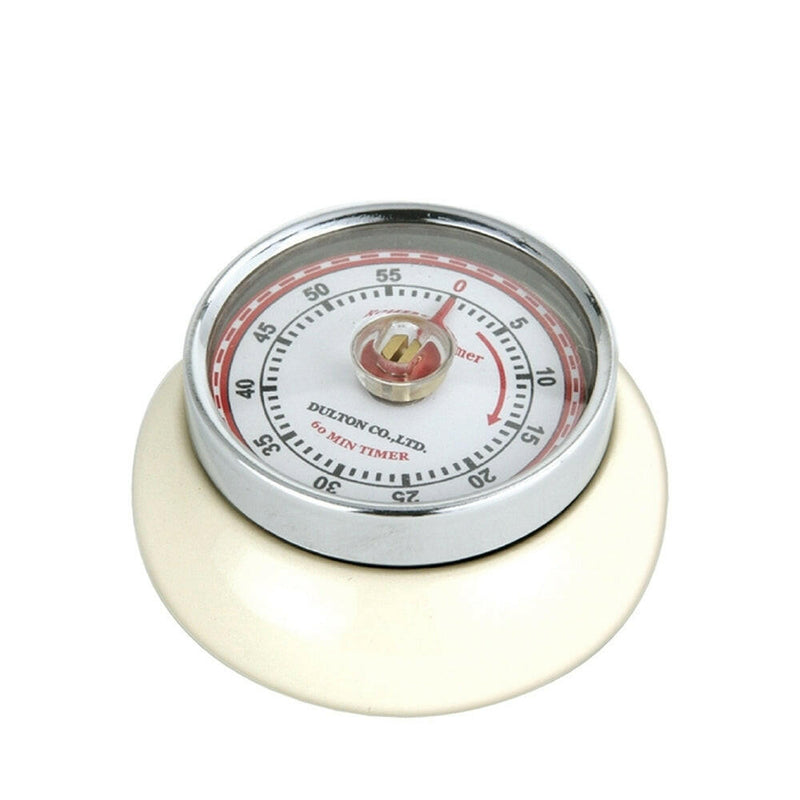Zassenhaus | Retro Kitchen Timer, Cream