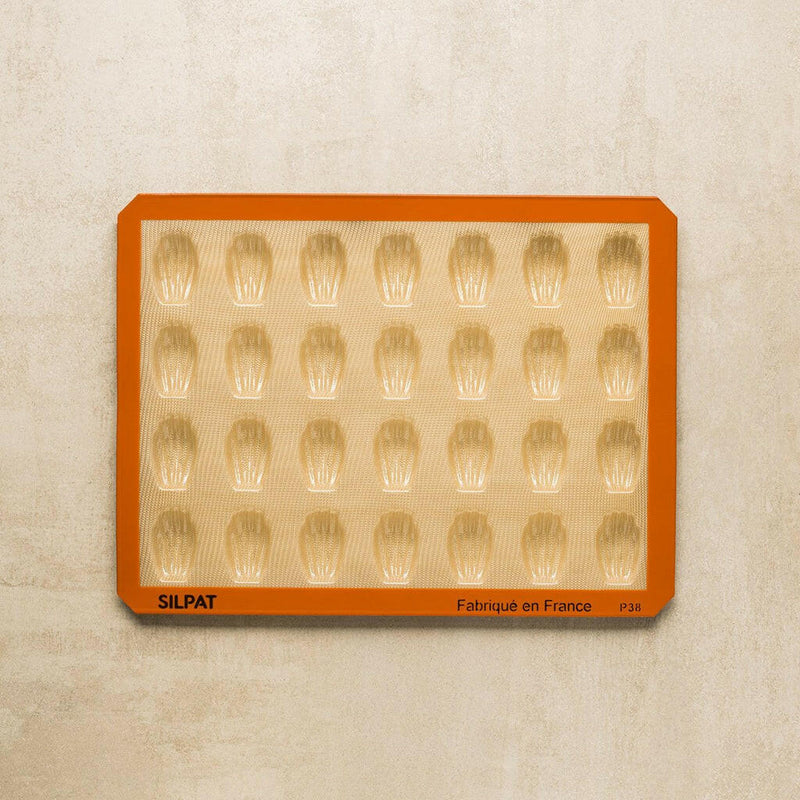 Silpat | Reusable Silicone Baking Molds - Tartelette Mold, featuring 12 wells for perfect pastries, ideal for quiches and more, fitting standard baking trays.