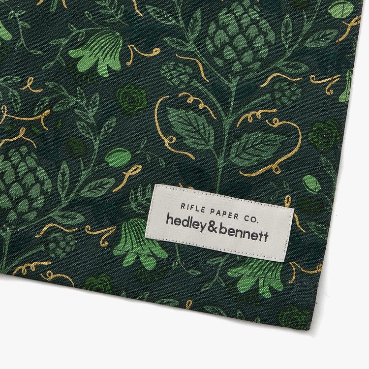 Hedley & Bennett | Rifle Paper Co. Essential Apron, Artichoke Forest