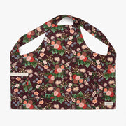 Hedley & Bennett Rifle Paper Co. Smock Apron, Burgundy Dahlia — front view