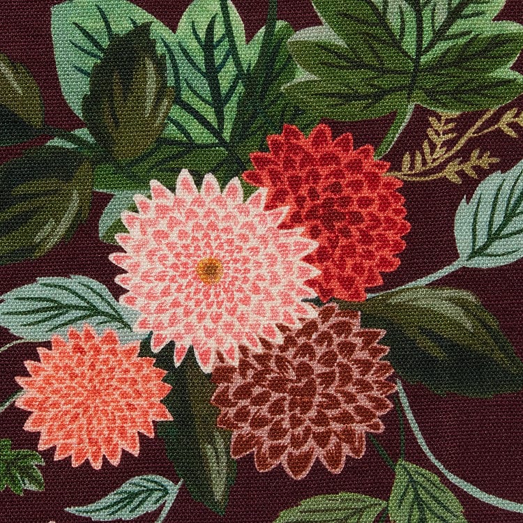 Hedley & Bennett | Rifle Paper Co. Smock Apron, Burgundy Dahlia
