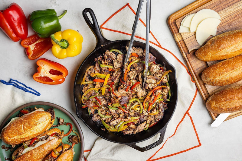 Lodge | Blacklock Triple Seasoned Cast Iron Double Burner Griddle