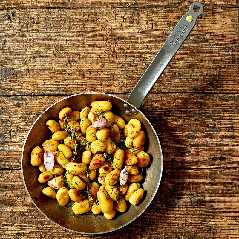 de Buyer | Mineral B PRO Carbon Steel Country Fry Pan