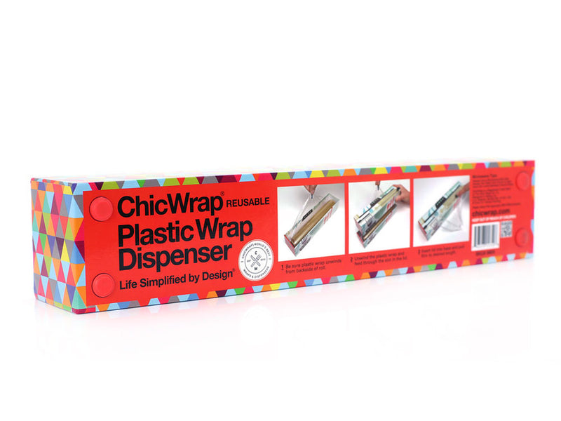 ChicWrap | Plastic Wrap Dispensers - Triangles Plastic Wrap Dispenser